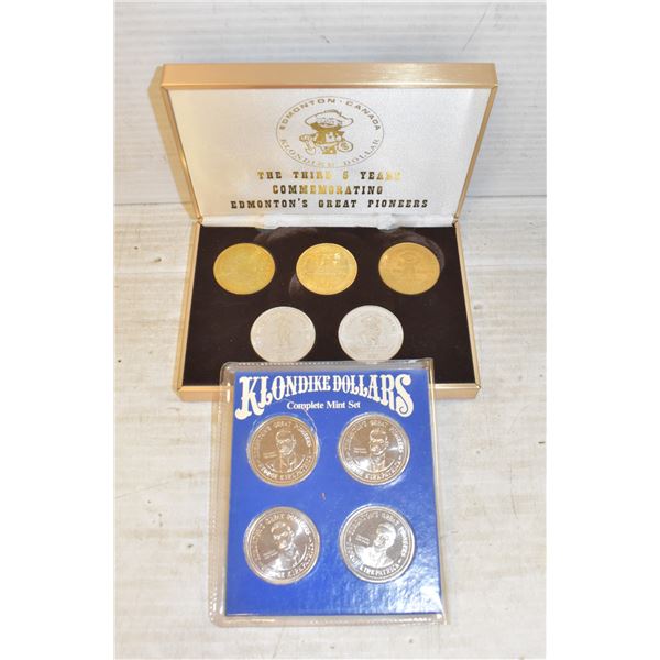 2 KLONDIKE DAYS COIN SETS COMPLETE