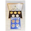 Image 1 : 2 KLONDIKE DAYS COIN SETS COMPLETE