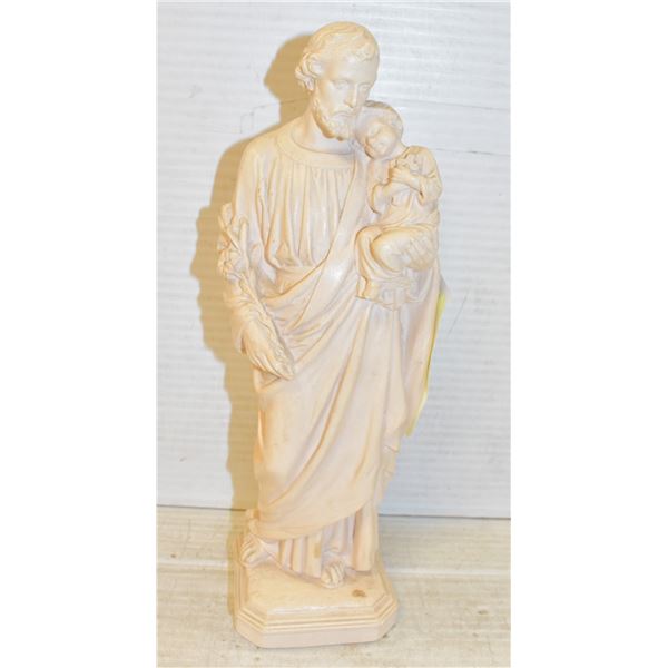 CAST RELIGIOUS STATUE MADE IN FRANCE