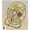 26. VINTAGE TORCAN METAL BLADE DESKTOP FAN