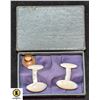 ANTIQUE MOTHER OF PEARL CUFFLINKS