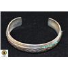 SILVER MEXICAN ENAMELLED BRACELET