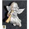 Image 1 : VINTAGE ANGEL W TRUMPET PIN
