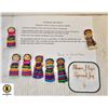 Image 1 : SET HAND MADE GUATEMALA WORRY DOLLS