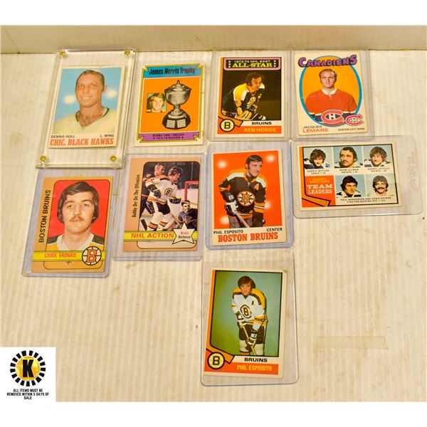 9. VINTAGE HOCKEY CARDS LOT