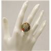 Image 1 : ORNATE COSTUME JEWELLERY RING WITH