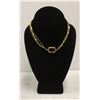 Image 1 : GOLD TONE COSTUME JEWELRY NECKLACE