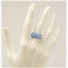 Image 1 : BLUE SWIRL VINTAGE RING