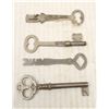 Image 1 : LOT ASSORTED ANTIQUE KEYS