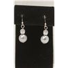 Image 1 : SILVER TONE BEADED DROP EARRINGS