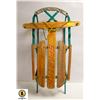Image 1 : 1950S WOODEN SLEIGH IN GOOD SHAPE