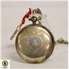 Image 3 : SERVICED 1800S SILVER POCKET WATCH W CHAIN