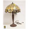 Image 1 : STAINED GLASS NOS LAMP TIFFANY STYLE RETAIL $425