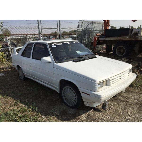 1987 RENAULT ALLIANCE GTA