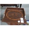 Image 2 : Walnut 2 Tier Side Table