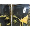 Image 2 : Oriental Carved Mother of Pearl Privacy Screen