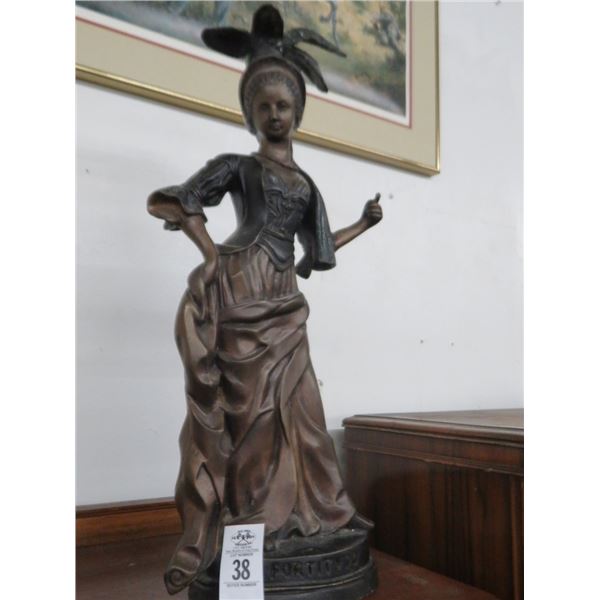 Fortitudo 2' Bronze ? Woman Statue