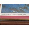 Image 2 : Framed Artist Charles Waterhousen Signed "The Last Of The Rear Guard, Korea" Print - 27" x 30"