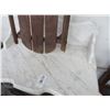 Image 3 : Marble Top Mahogany Vanity
