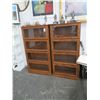 Image 1 : 2-Barrister Bookcases - 2 X $