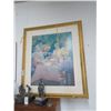Image 1 : Outdoor Lunch Scene Art Piece - 30" x 36"