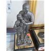 Image 2 : 3-"The Legend Lives" Ricker Pewter Baseball Statue Set w/COA - 3 X $
