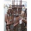 Image 2 : Mahogany Carved Birdcage On Table Stand
