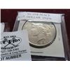 Image 2 : Collector 2005 Hologram Silver Eagle Dollar, 1922 Peace Dollar