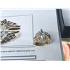 Image 2 : 14K YG Bridal Set 14 Round Diamonds 5.9g (Retail Value $7,350.00)