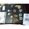 Image 2 : Tray Lot of Fashion Earrings & Broaches