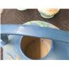Image 2 : Lot of Asst. Roseville & Hull Pottery (3, 1 is Repaired)