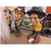 Image 2 : Lot of Marx Brothers Statuaries (3) - Some Damage