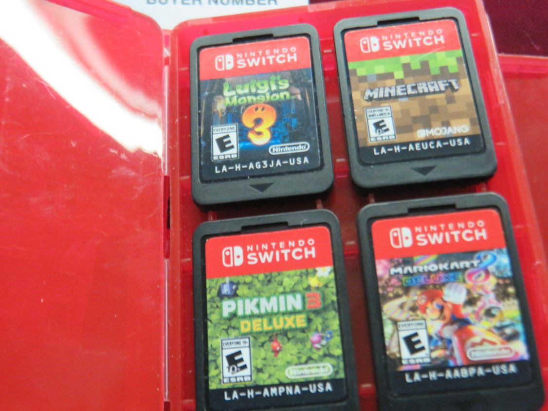 Nintendo Switch Games (3 Containers with 13 Games)
