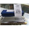 Image 2 : Blue's Harp Harmonica w/Case