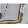 Image 2 : Framed Oil On Canvas "Woman With Wine" Signed Herdella - 28" x 24"