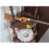 Image 2 : Vtg. Cast Iron Hand Grinder, Rifle Décor, Egg Platter