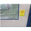 Image 2 : Greg Norman Framed Golf Print Signed F. Madlock - 40" x 30"