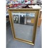 Image 1 : Framed Beveled Glass Mirror - 43" x 31" - No Shipping