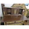 Image 8 : Oriental Motif Wood Carved 7 Pc. Queen Bedroom Set
