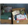 Image 1 : 2-Boxes of Christmas Bulbs & Décor - 2 X $