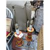 Image 1 : Orange Ceramic Lamp (Pr)