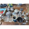 Image 2 : Lot of Salt & Peppers, Clam Soap Dishes, Vintage Lighter