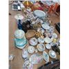 Image 1 : Lot of Figurines, Tea Cups, Ash Trays & More
