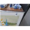 Image 2 : Framed Signed & Numbered Sailboat Race Print by Booti (Glass Broken in Frame)