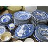 Image 2 : Large Lot of Blue/White China Set