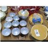 Image 1 : Blue/Orange German Made Tea Set