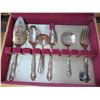 Image 2 : Rogers Brothers Silverplate Server Set w/Box
