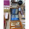 Image 1 : 3-Bone Handle Flatware Set w/Box - 3 X $