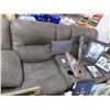 Image 1 : Dark Grey Double Power Recliner