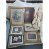 Image 1 : Lot of Asst. Framed Prints & Oil On Canvas (6)